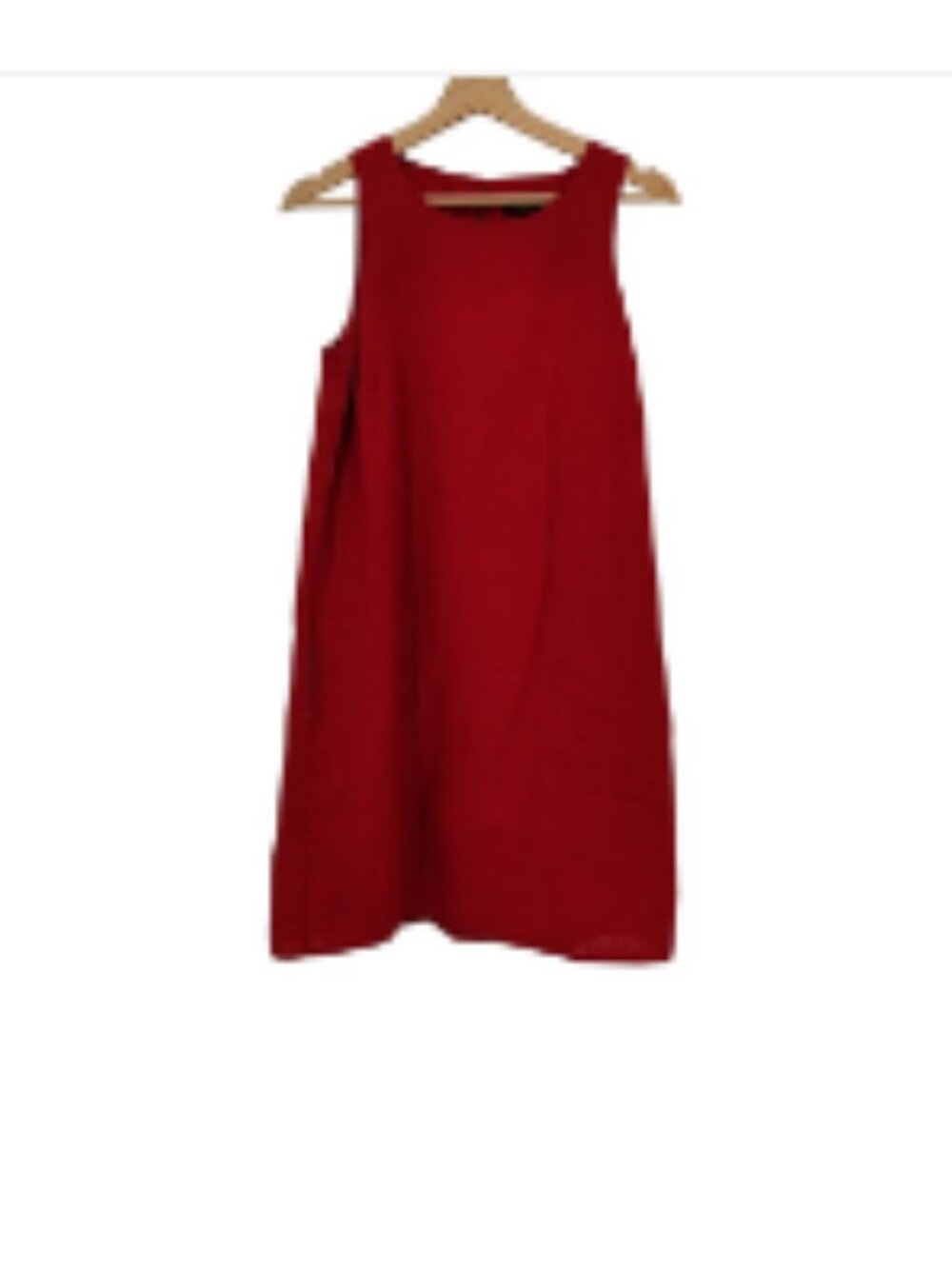 Quince 100% European Linen Tank Mini Dress Chile XS NWT